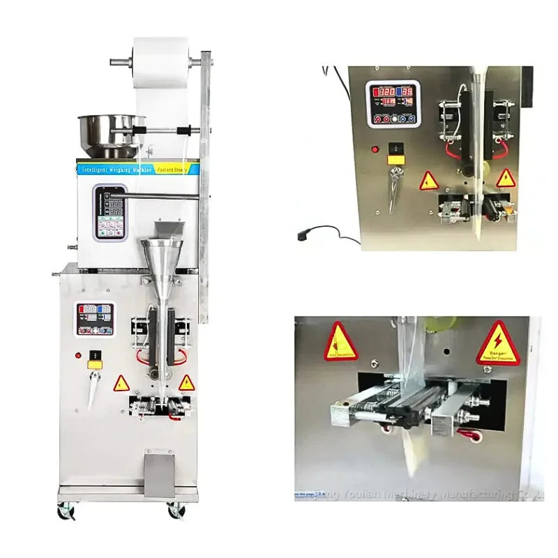 Automatic 1 to 100 gm FFS Multi-Function Weigh Filling & Packaging Machine GLB