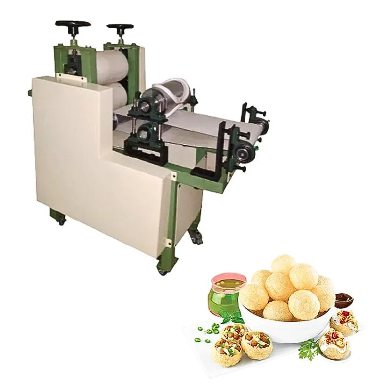 Automatic 5000 pcs/hr Pani Puri Making Machine with 0.5HP Motor GLB